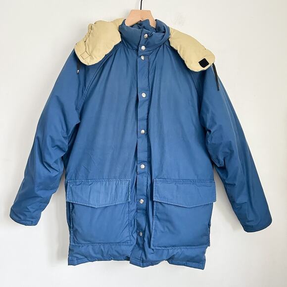Woolrich Other - Woolrich Vintage Down Puffer Coat Blue Size M